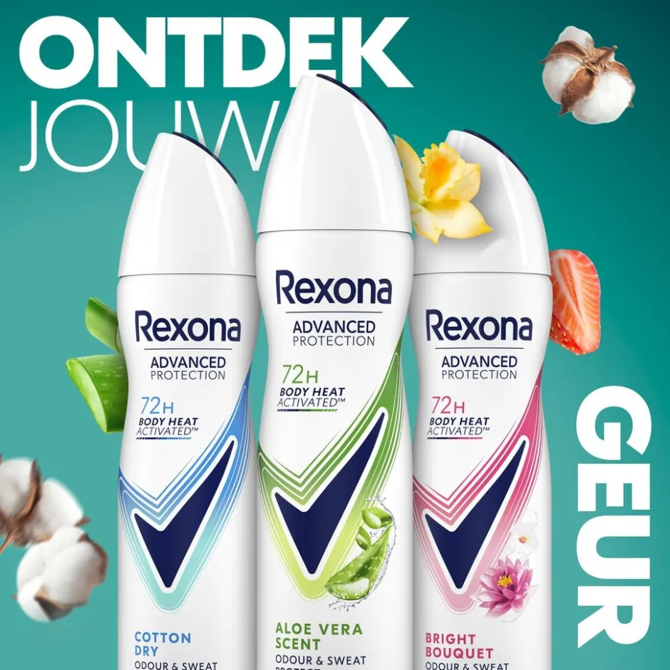 Women Advanced Protection Aloë Vera Antitranspirant Spray|Rexona Online