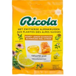 Honing Citroen Echinacea Kruidenpastilles|Ricola Hot