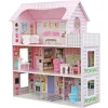 Rijoka Houten Poppenhuis Classic Meubelset 8pcs 3 Verdiepingen| Sale