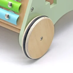 Rijoka Loopwagen Hout voor Baby Educatieve Looptrainer Anti Slip Wieltjes Babywalker| New