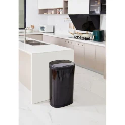 Rijoka Prullenbak Sensor Dubbel 50 Liter Recycle Soft Close Vingerafdrukvrij| Outlet