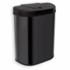 Rijoka Prullenbak Sensor Dubbel 70 Liter Recycle RVS Soft Close Vingerafdrukvrij< Prullenbakken