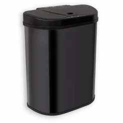 Rijoka Prullenbak Sensor Dubbel 70 Liter Recycle RVS Soft Close Vingerafdrukvrij< Prullenbakken