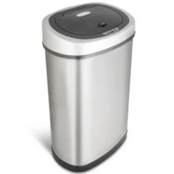 Rijoka Prullenbak Sensor 50 Liter RVS Soft Close Vingerafdrukvrij| Sale