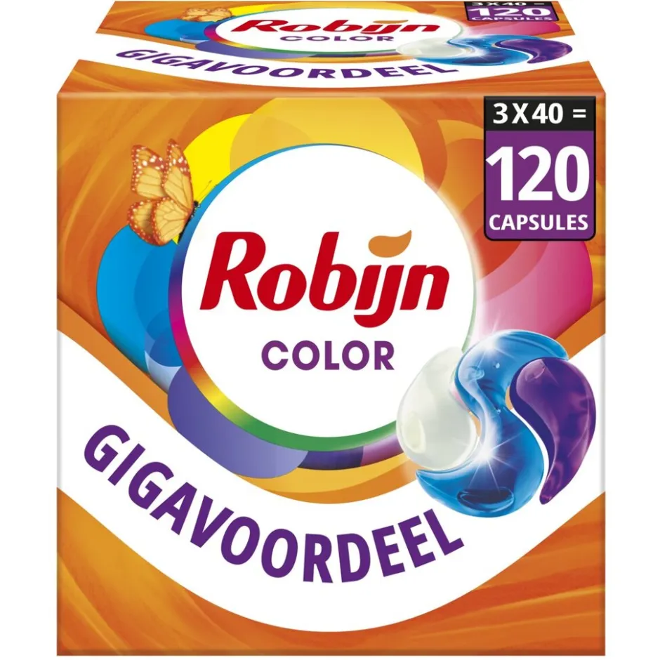 Robijn Classics Color 3-in-1 Wascapsules< Wasmiddel