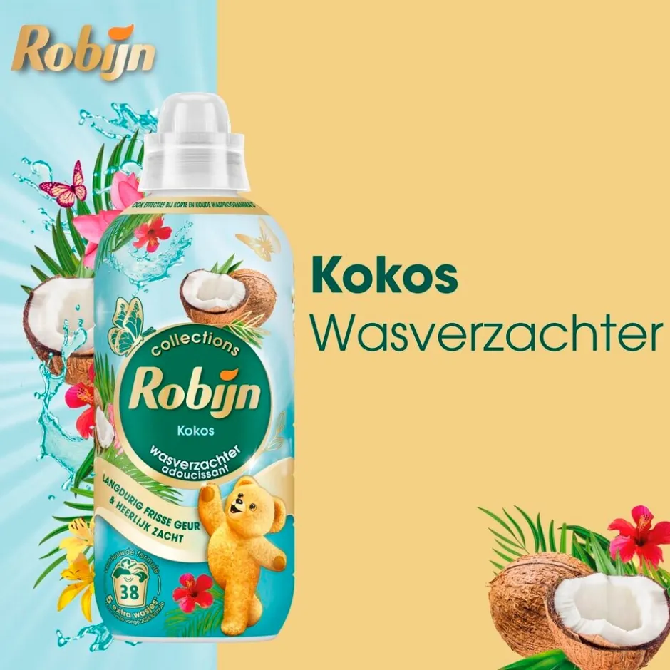 Collection Kokos Sensation Wasverzachter|Robijn Discount