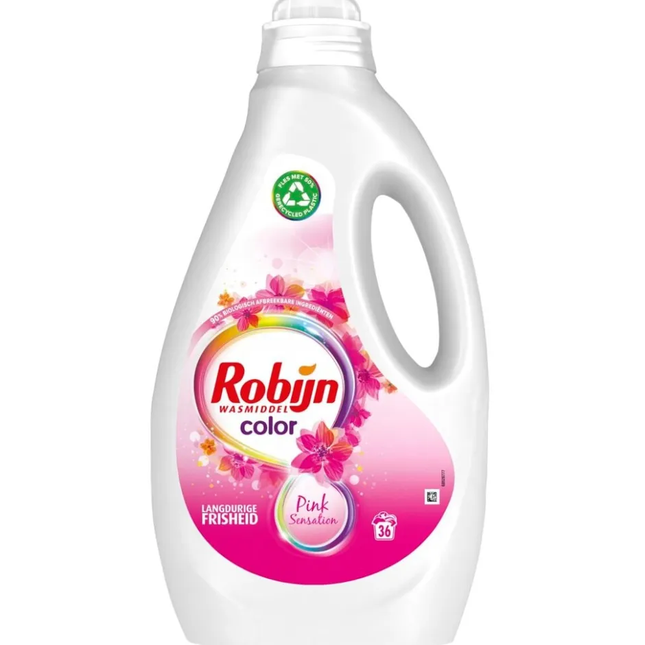 Robijn Color Pink Sensation Vloeibaar Wasmiddel< Wasmiddel