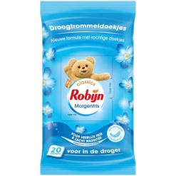 Robijn Intense Droogtrommeldoekjes< Wasparfum