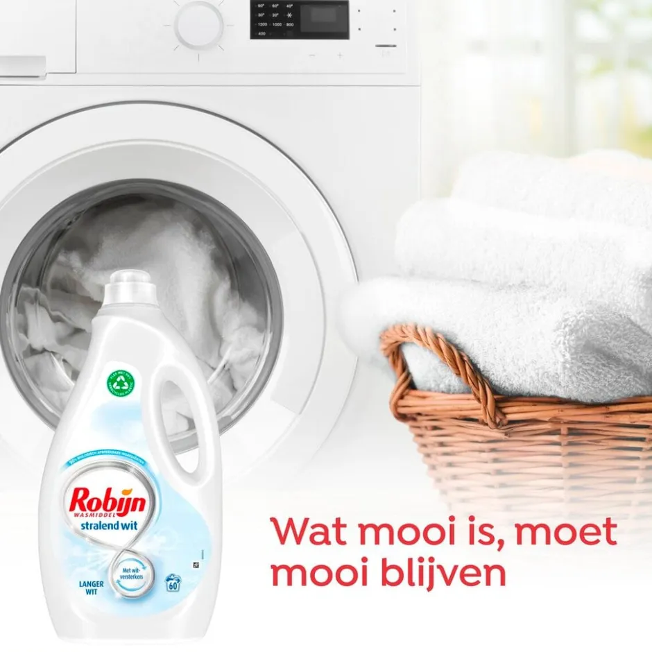 Stralend Wit Vloeibaar Wasmiddel|Robijn Clearance