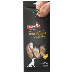 Large Trio Sticks Hondensnacks|ROSEWOOD Discount