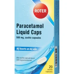 Paracetamol 500 mg Liquid Caps|Roter