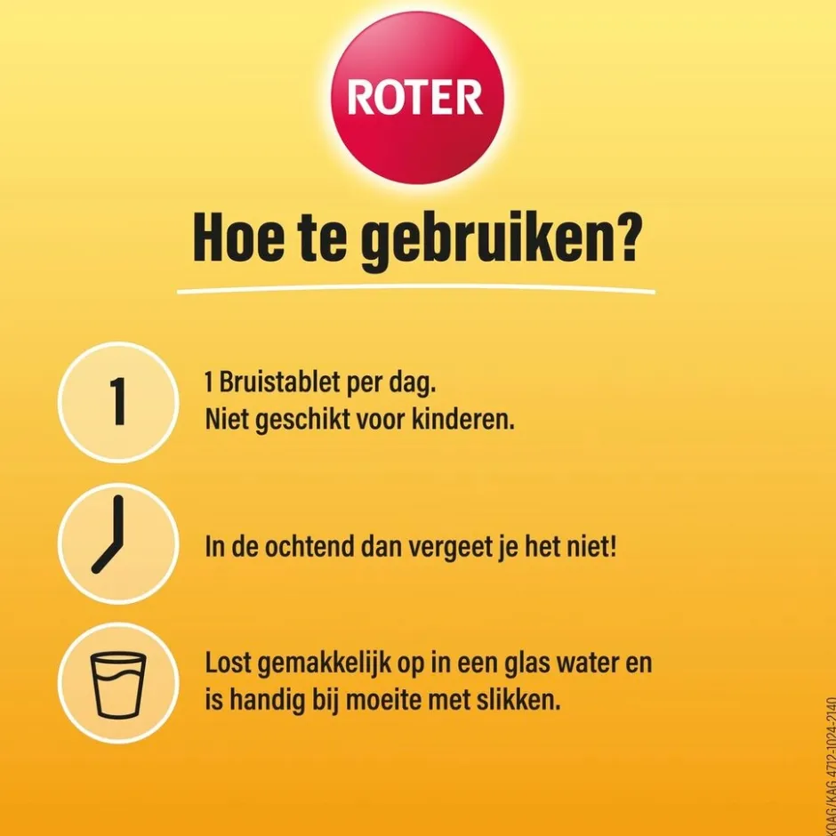 Roter Vitamine C 1000 mg Abrikoos-Sinaasappel Bruistabletten< Weerstand En Energie|Vitamines