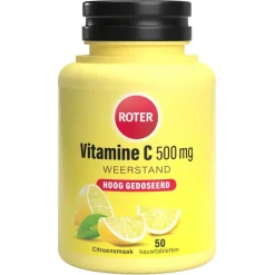 Vitamine C 500 mg Kauwtabletten|Roter Best