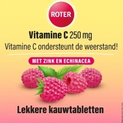 Vitamine C 250 mg Weerstand Tabletten|Roter Sale