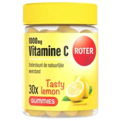 Roter Vitamine C 1000mg Citroen Gummies< Weerstand En Energie|Vitamines