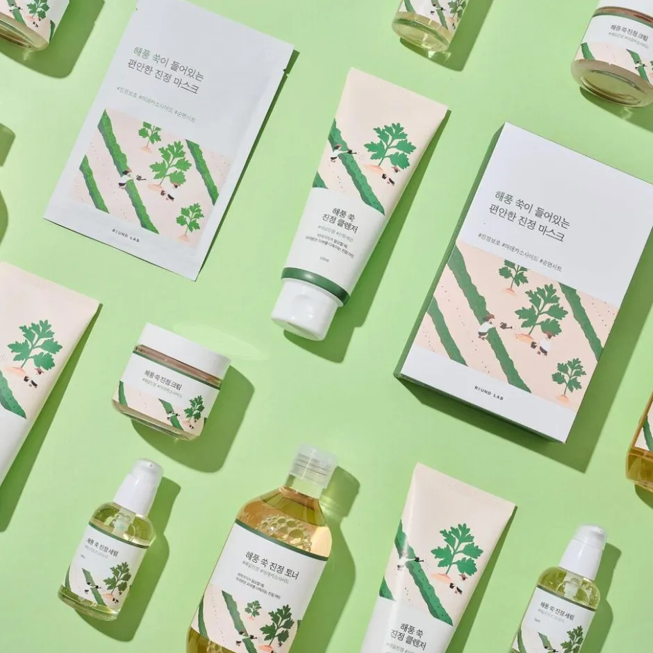 Round Lab Mugwort Toner< Korean Skincare|Gezichtsreiniging