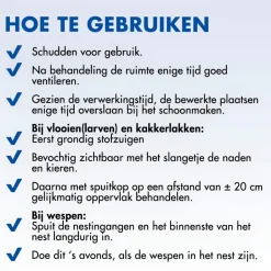 Roxasect Spuitbus tegen Kruipende Insecten en Wespen< Insectenbestrijding