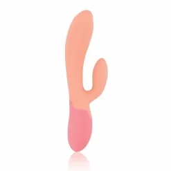 Rianne S RS - Essentials - Xena Verwarmende Rabbit Vibrator - Perzik< Seksspeeltjes