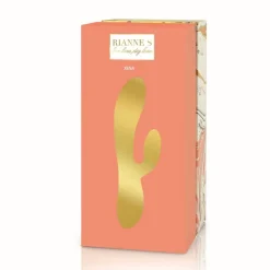 Rianne S RS - Essentials - Xena Verwarmende Rabbit Vibrator - Perzik< Seksspeeltjes