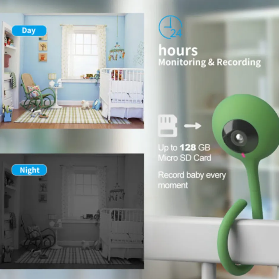 Rudolphy Babyfoon met camera, wifi en app| Discount