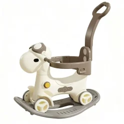 Luxe Hobbeldier/Loopwagen met duwstang|Russle Outlet