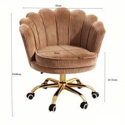 Russle Rib Schelp Bureaustoel| Online