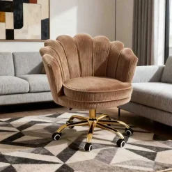 Russle Rib Schelp Bureaustoel| Hot