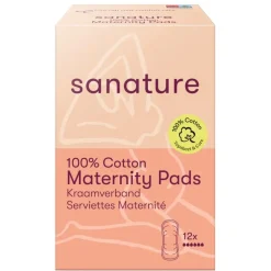 Sanature 100% Katoenen Kraamverband< Mama Verzorgingsproducten