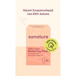 Sanature 100% Katoenen Kraamverband< Mama Verzorgingsproducten