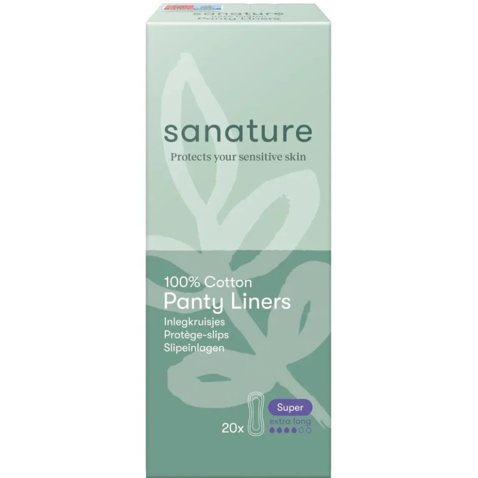 Sanature 100% Katoenen Super Extra Long Inlegkruisjes< Inlegkruisjes