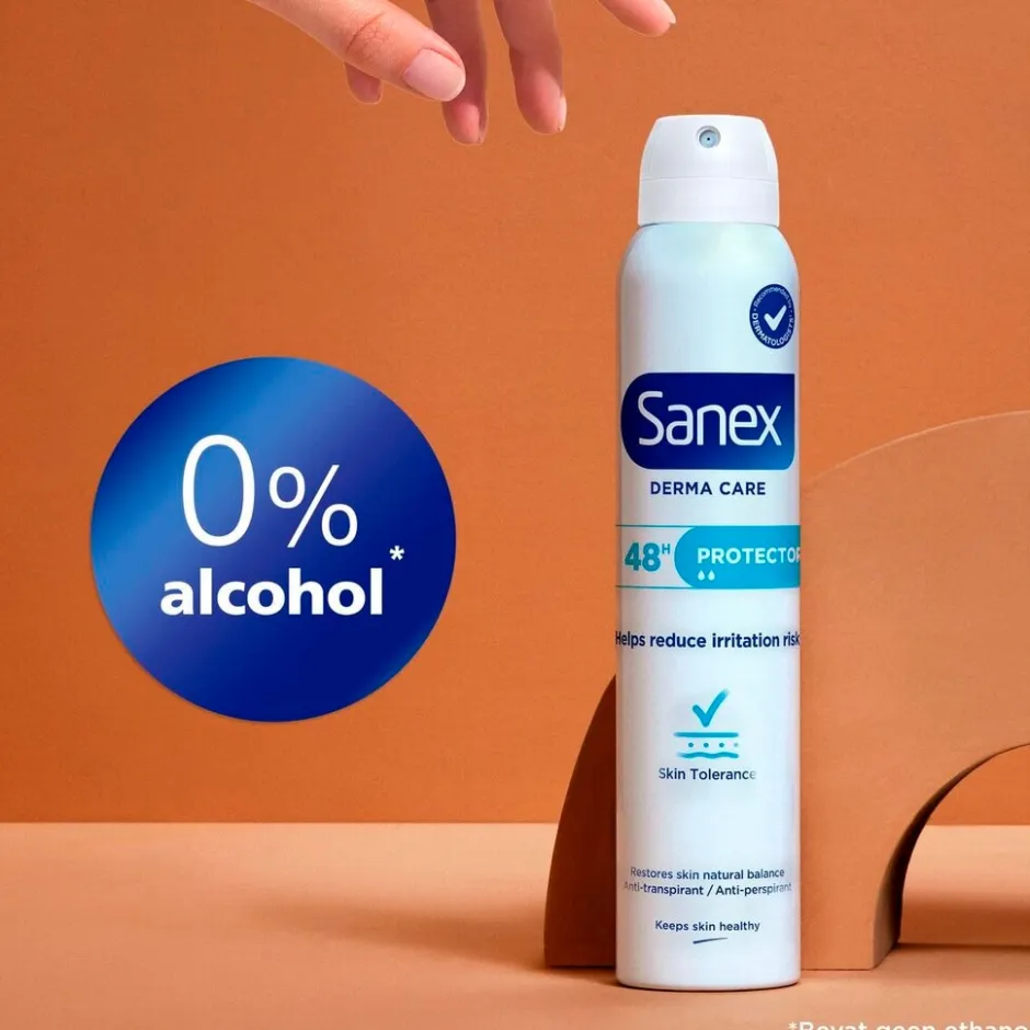 Derma Care Protector 48H Antitranspirant Deodorantspray|Sanex Clearance