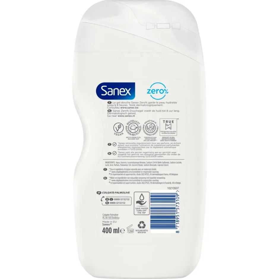 Sanex Zero% Nourishing Douchegel< Douchegel