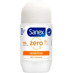 Zero% Sensitive 48H Deodorant Roller|Sanex Hot