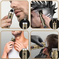 4-in-1 Professionele Tondeuse Mannen - Haartrimmer - Baardtrimmer|Sansbeauté Best