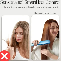 Sansbeauté Professionele Stijltang - Hair Straightener - Stijltangen - 80℃ t/m 230℃< Haarstylers