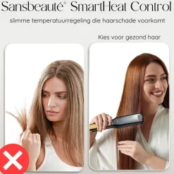 Sansbeauté Professionele Stijltang - Hair Straightener - Stijltangen - 80℃ t/m 230℃< Haarstylers