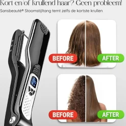 Sansbeauté Professionele Stoomstijltang 4.1< Haarstylers