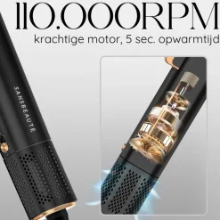 Sansbeauté ® Sanstraight Wet-to-Dry Stijltang< Haarstylers