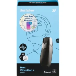 Satisfyer Men Vibration+ Connect App Vibrator< Seksspeeltjes