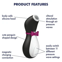 Penguin Air Pulse Stimulator Vibrator|Satisfyer Sale