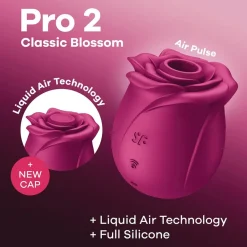 Pro 2 Classic Blossom Air Pulse Vibrator|Satisfyer Outlet