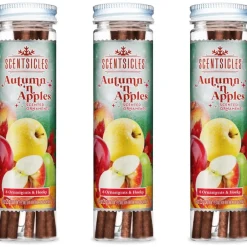 Scentsicles Apples & Autumn geurende kerstboomversiering met haken< Woonaccessoires