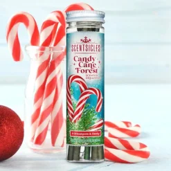 Scentsicles Candy Cane Forest geurende kerstboomversiering met haken< Woonaccessoires