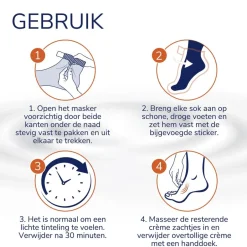 Dr. Scholl's Scholl Verzachtend en Revitaliserend Voetmasker< Voetmasker