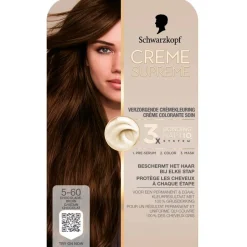5-60 Chocolade Bruin Verzorgende Crèmekleuring|Schwarzkopf creme supreme Outlet