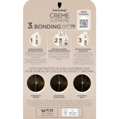 4-0 Natuurlijk Donkerbruin Verzorgende Crèmekleuring|Schwarzkopf creme supreme