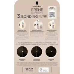 Schwarzkopf creme supreme 3-0 Natuurlijk Extra Donkerbruin Verzorgende Crèmekleuring< Haarverf