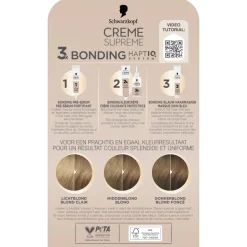 8-16 Cool Asblond Verzorgende Crèmekleuring|Schwarzkopf creme supreme New