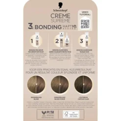 7-42 Nude Donker Beigeblond Verzorgende Crèmekleuring|Schwarzkopf creme supreme New