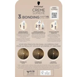 Schwarzkopf creme supreme 7-0 Natuurlijk Donkerblond Verzorgende Crèmekleuring< Haarverf